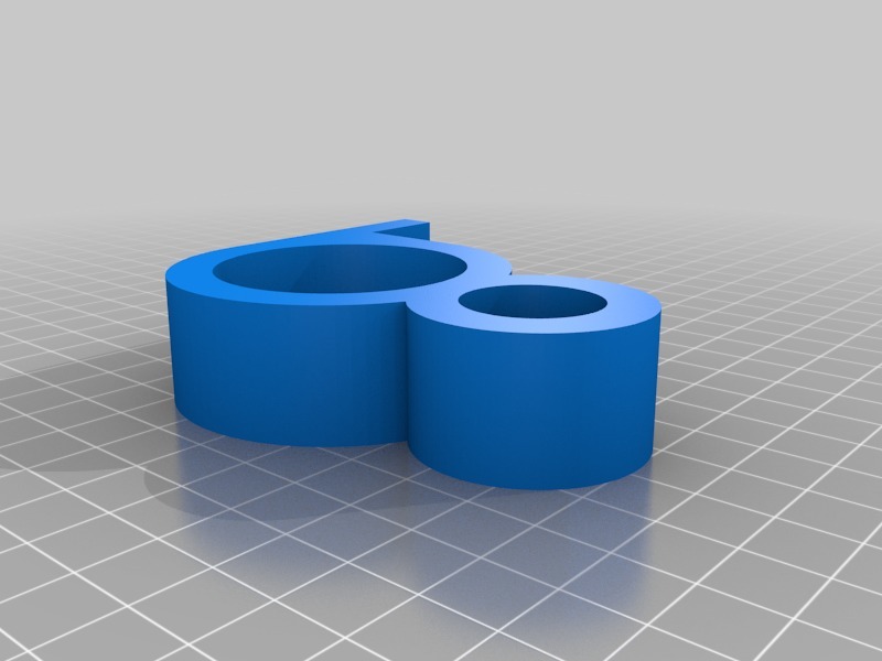 Apito tom duplo 3D chaveiro