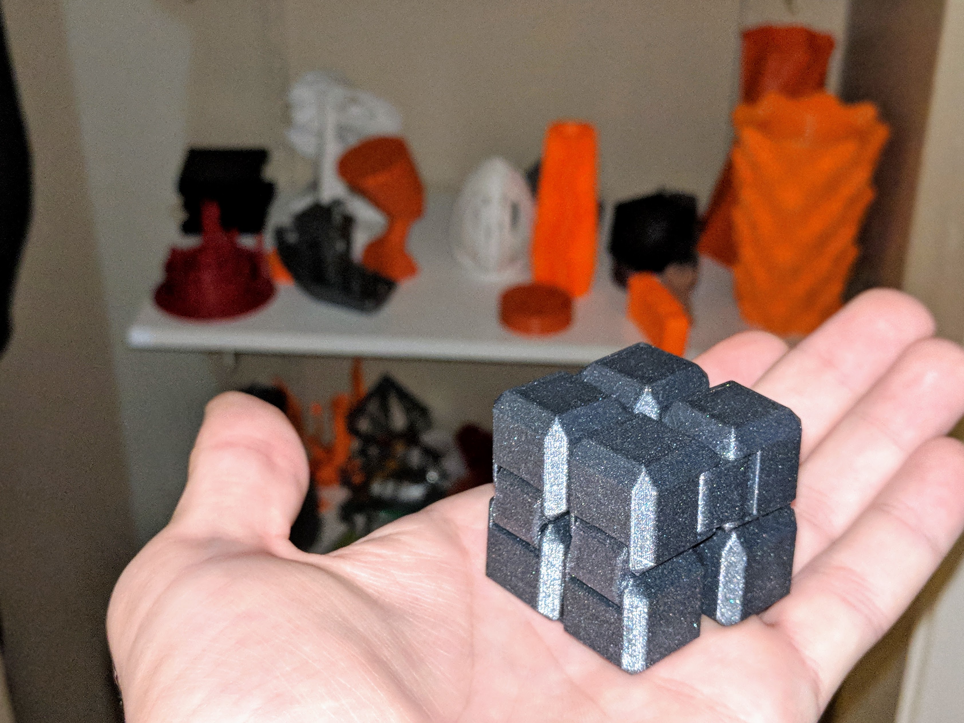 Cubo infinito fidget 6 cm 3D