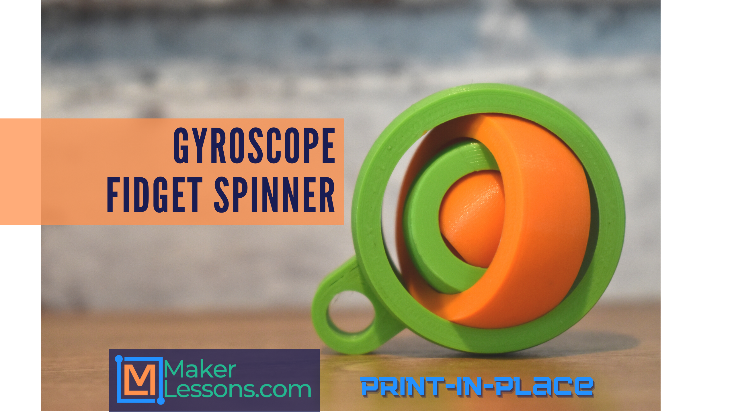 Spinner fidget giroscópio 7 cm sem rolamento