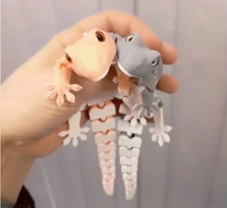 Lagarto articulado flexível 15 cm print-in-place