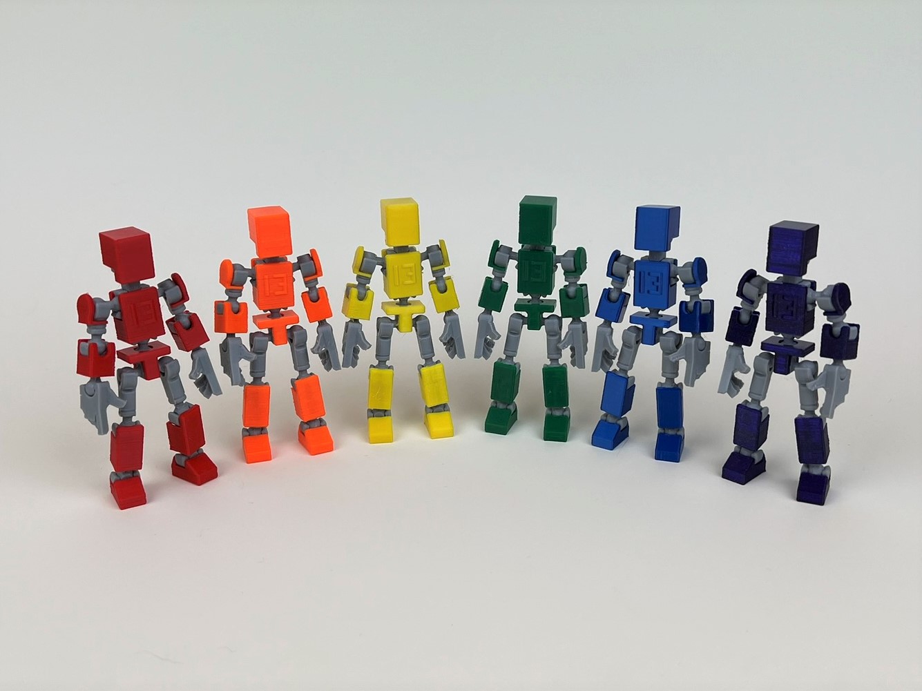 Boneco articulado Mini 13 9 cm kit para montar