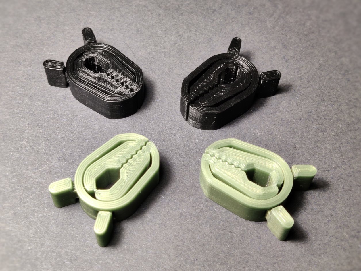 Mini grampo print-in-place 3D