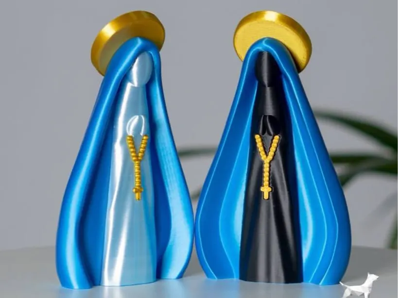 Figura Nossa Senhora Aparecida 3D