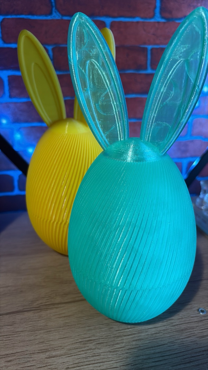 Ovo de Páscoa Coelho 3D