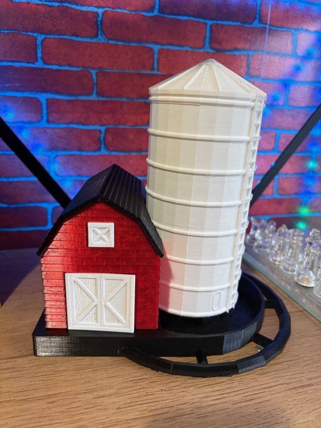 Kit Celeiro e Silo de Fazenda 3D