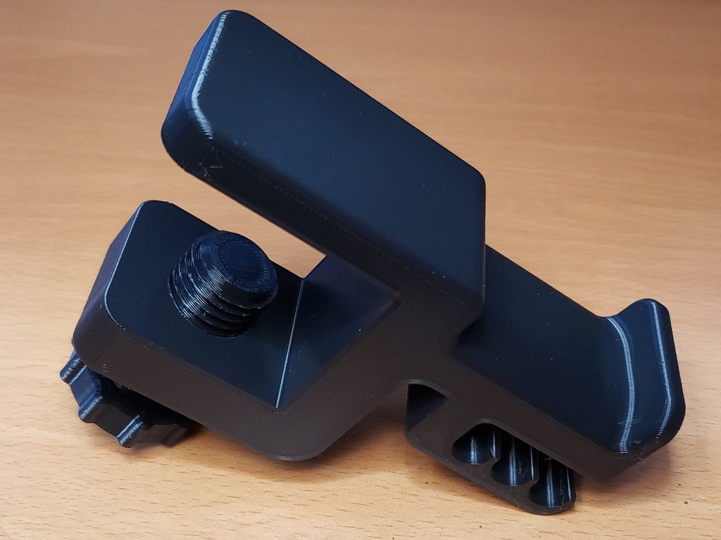 Suporte de fone de ouvido para mesa com presilha